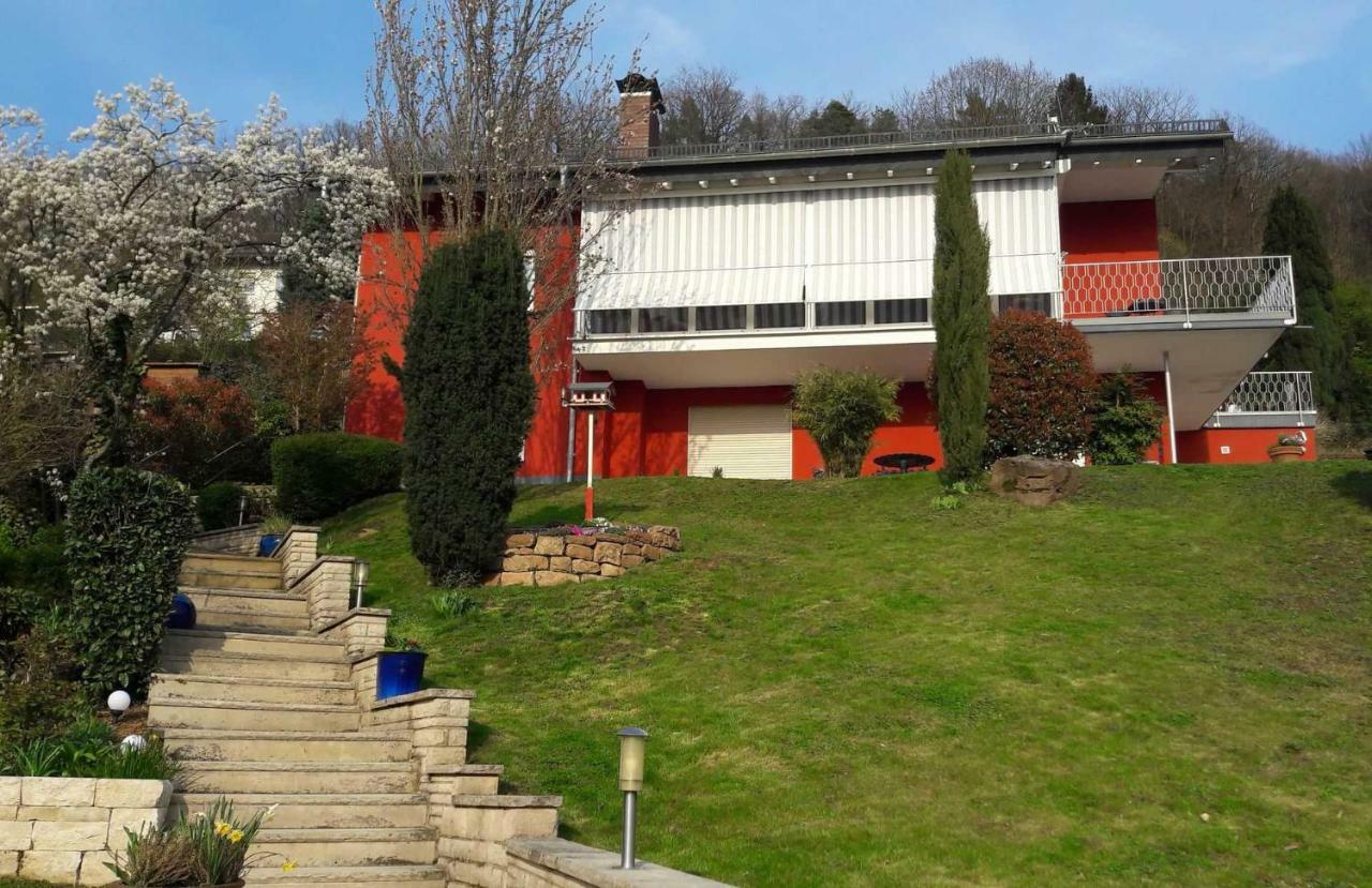 Ferienwohnung Casa Rossa Neckarsteinach Exterior photo